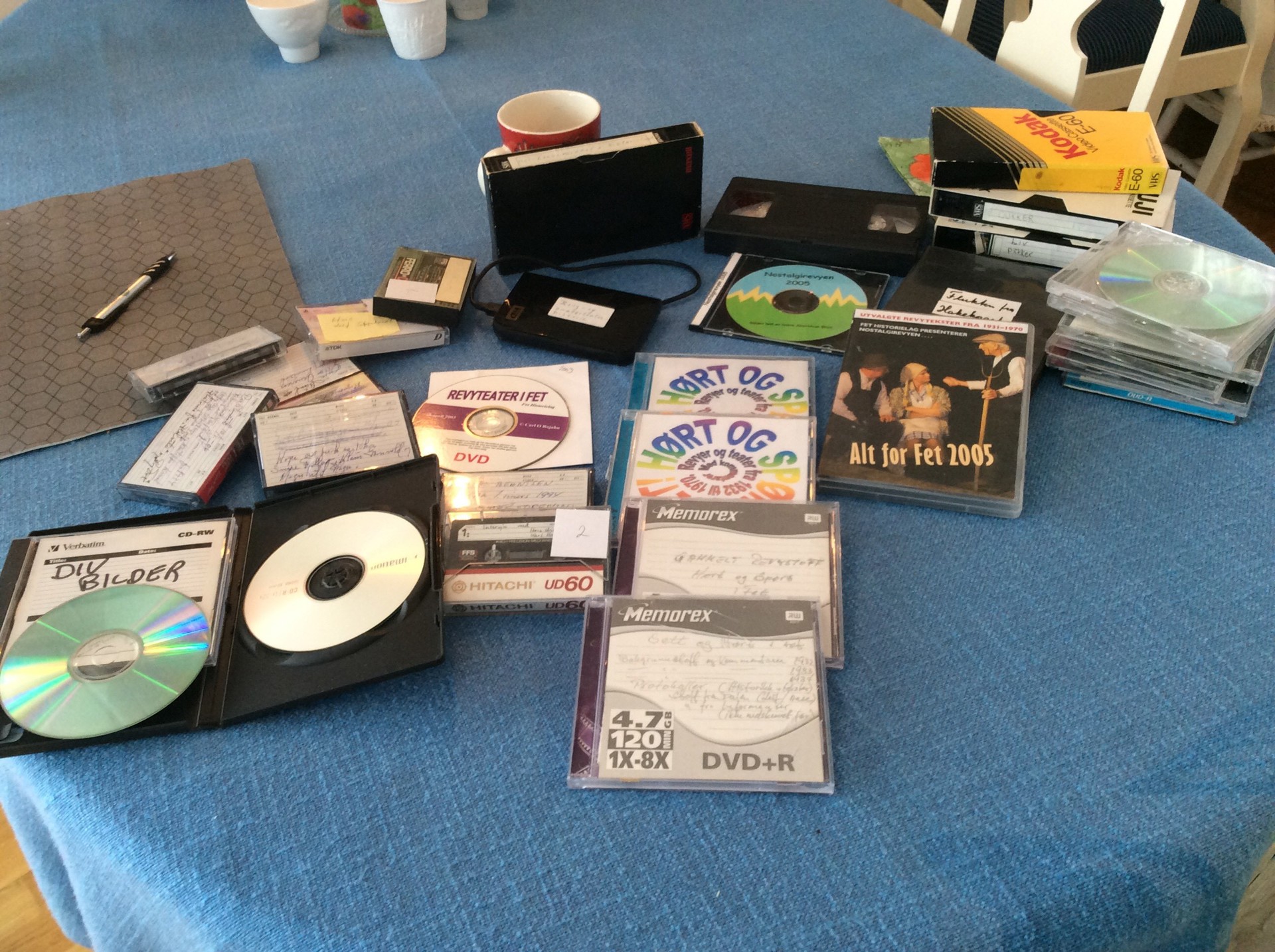 Digitalisering av revyminner - prosjektstøtte 2018