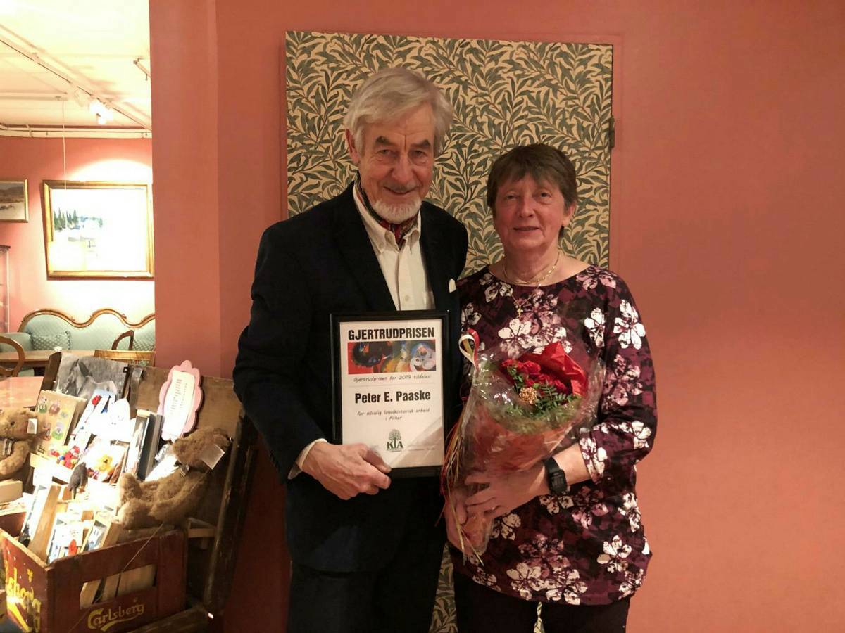Peter E. Paaske - Gjertrudprisen 2019
