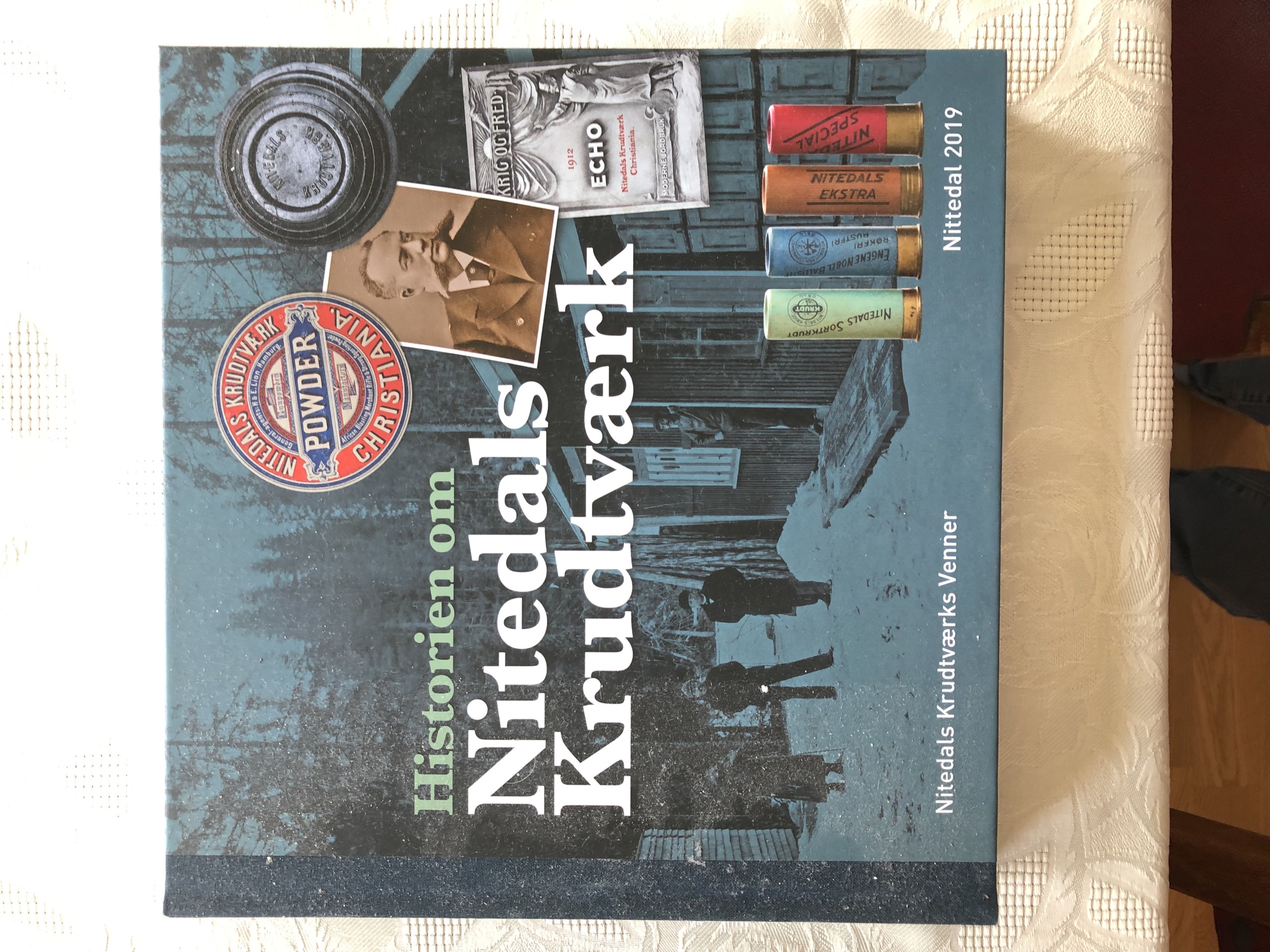 Boka "Nitedals Krudtværk" - Prosjektstøtte 2019