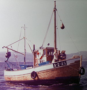 KiA-støtte gjør at skuter kan seile til evig tid.